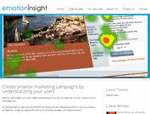 Tablet Screenshot of emotioninsight.com